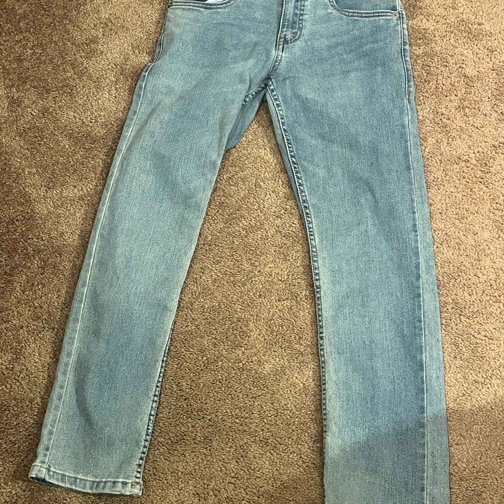 Classic boys size 10 adjustable Light Blue Denim Levi Jeans